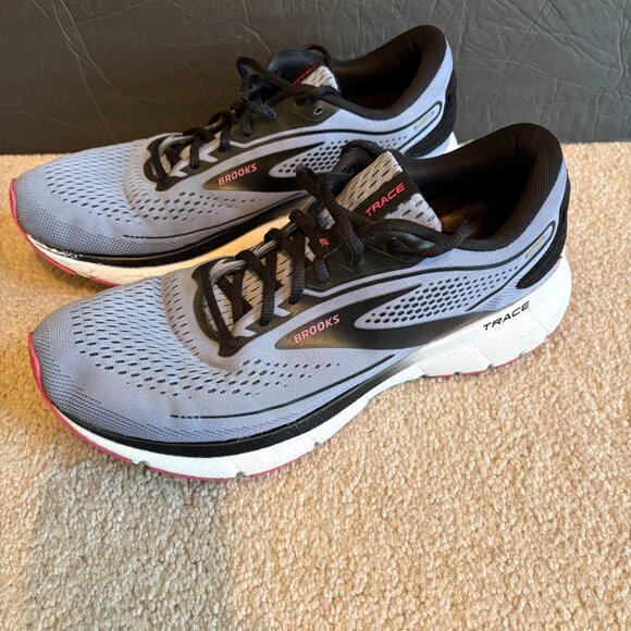 Brooks Trace 2 Women's Running Shoes Size 11B Purple Black 1203751B533 - Picture 3 of 10
